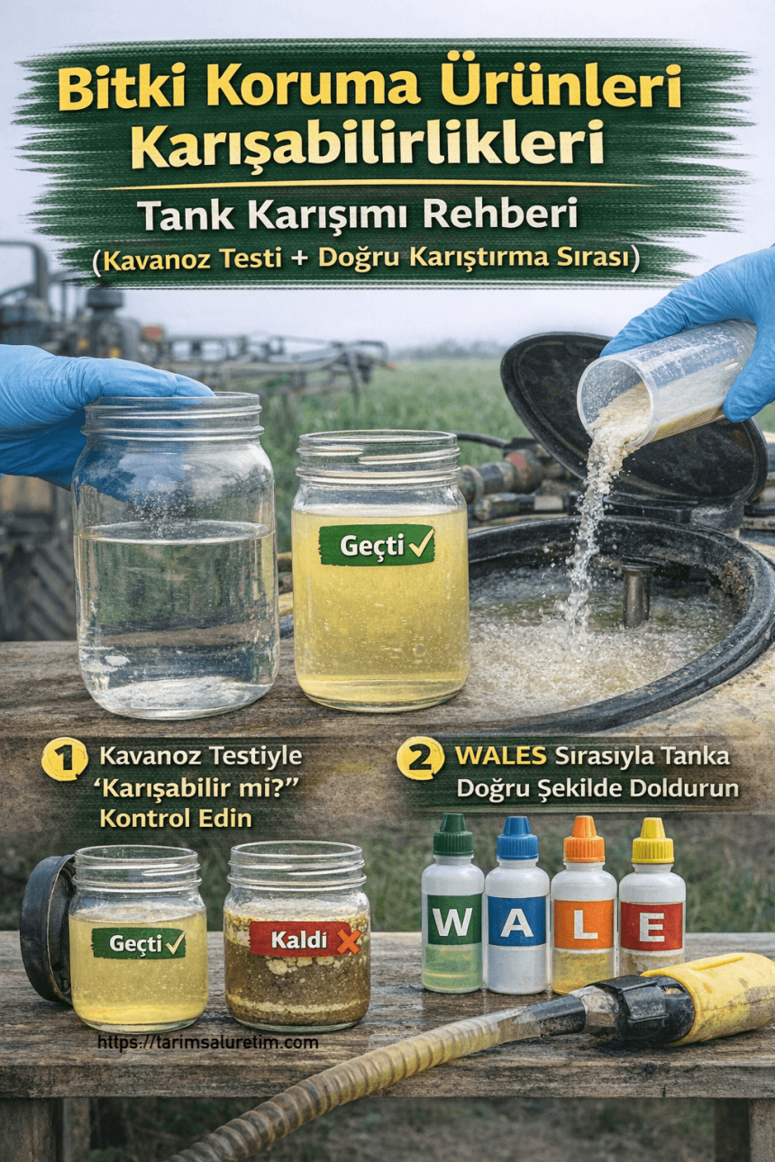 bitki koruma ürünleri karışabilirlikleri