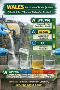bitki koruma ürünleri karışabilirlikleri