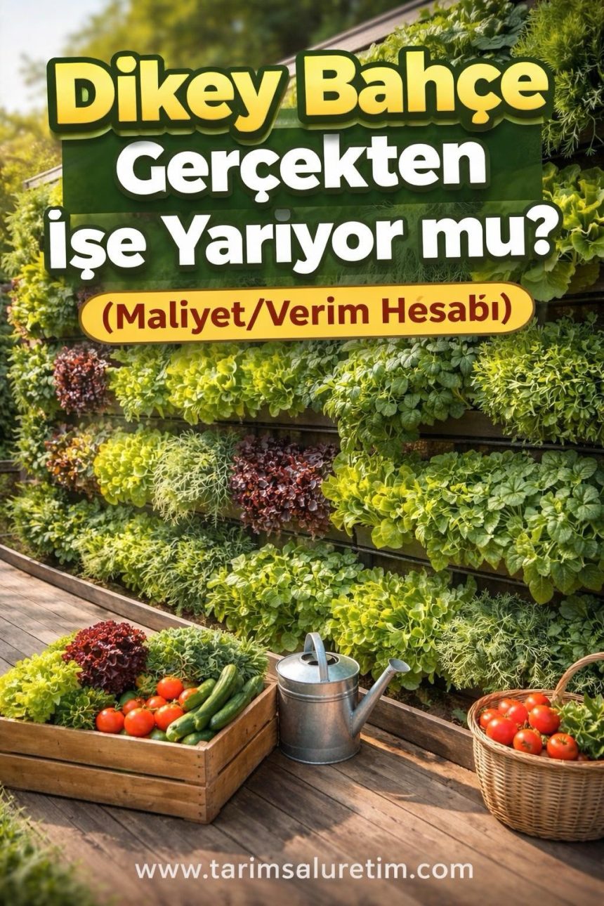 Dikey bahçe gerçekten işe yarıyor mu?