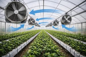 serada fan kullanımı nem yönetimi hava akımı 