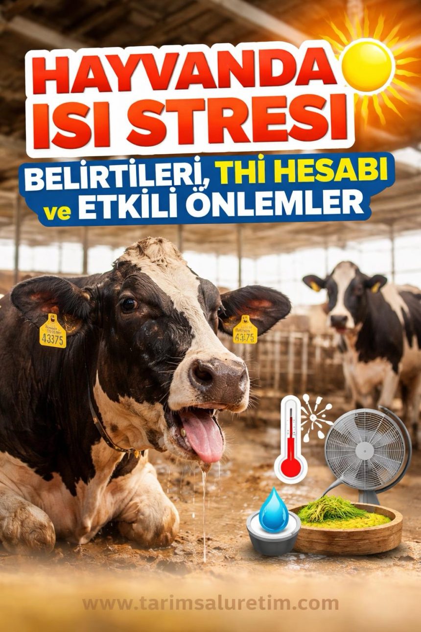 hayvanda ısı stresi