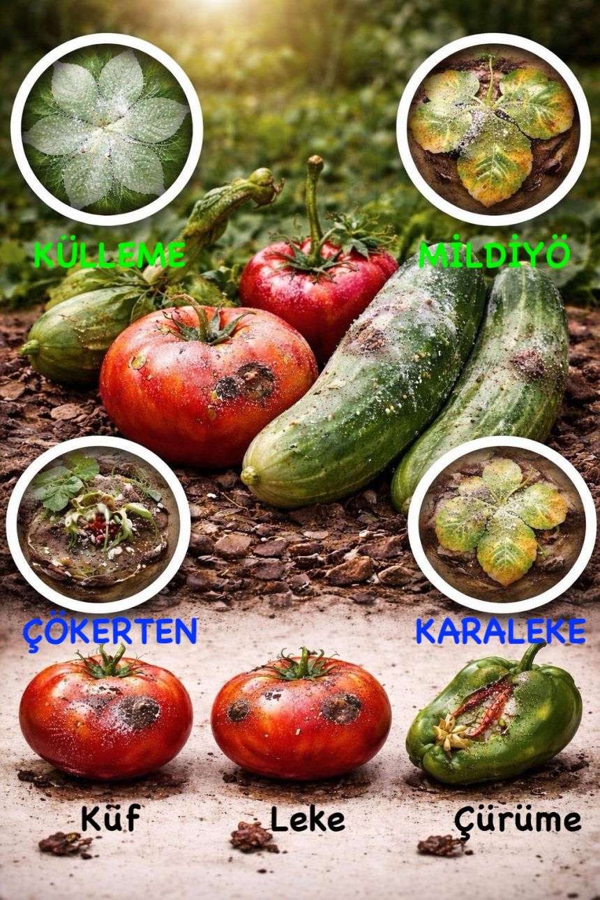 sebzelerde mantar hastalığı