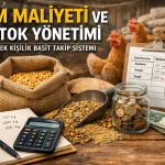 yem maliyeti ve stok yönetimi