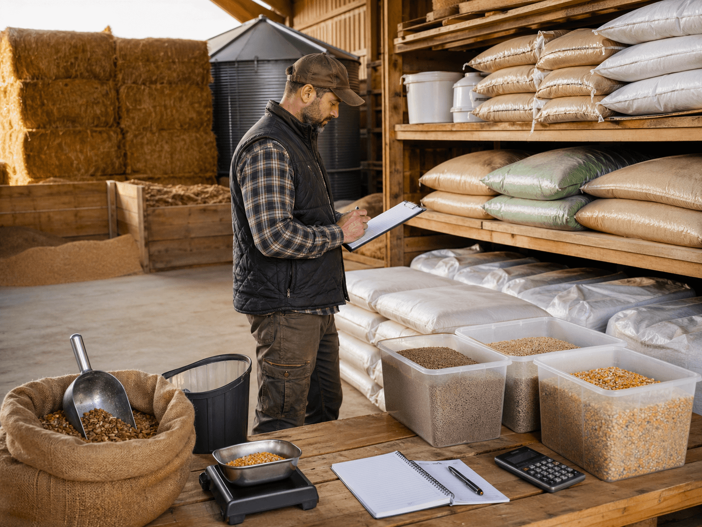 Yem Maliyeti ve Stok Hesaplama