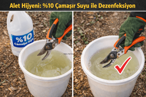 Kışın Zeytinlik Bakımı Dip Sürgünü ve Temizlik