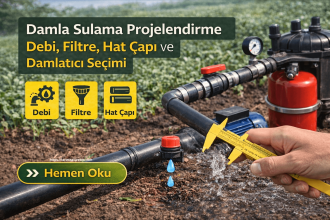 damla sulama projelendirme
