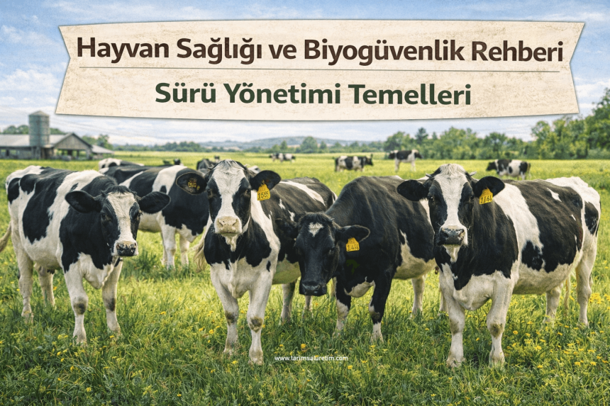 Hayvan Sağlığı ve Biyogüvenlik Rehberi: Sürü Yönetimi Temelleri 1 sürü yönetimi