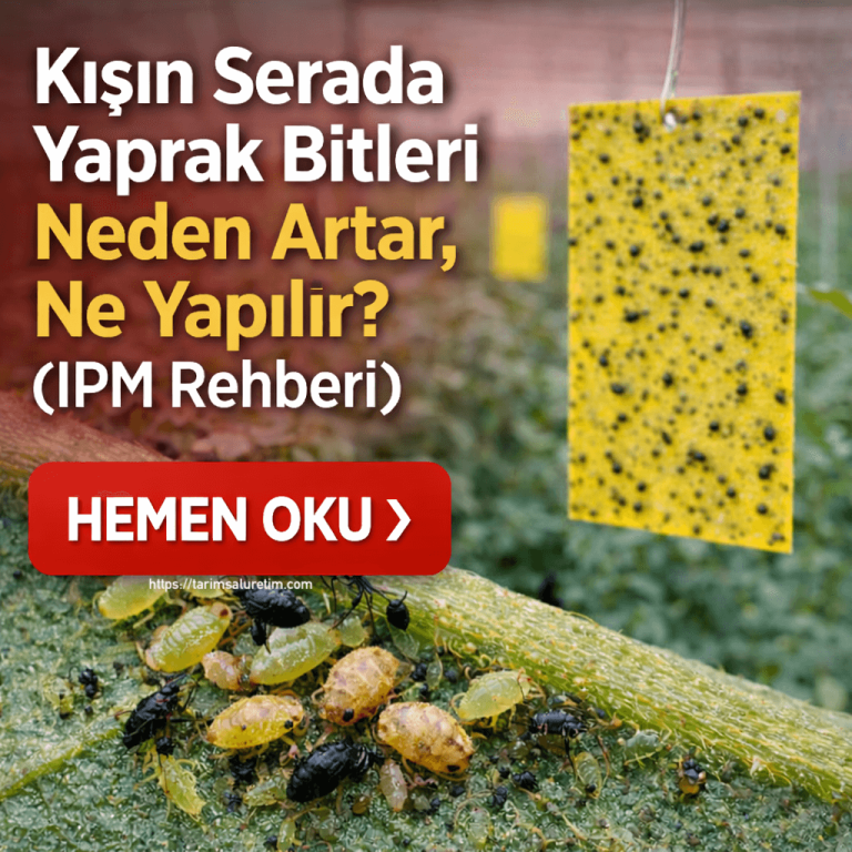 kışın serada yaprak bitleri