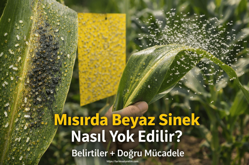 mısırda beyaz sinek
