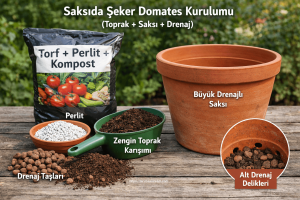 şeker domates nasıl yetiştirilir