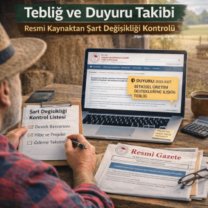 Tarımsal destekleri takip etmenin pratik yolu