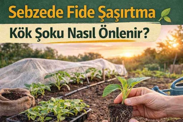 sebzede fide şaşırtma