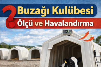 Buzağı Kulübesi Ölçü ve Havalandırma