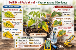 Domateste Fide Dönemi Yanlış Gübreleme 7 domateste fide döneminde yanlış gübreleme