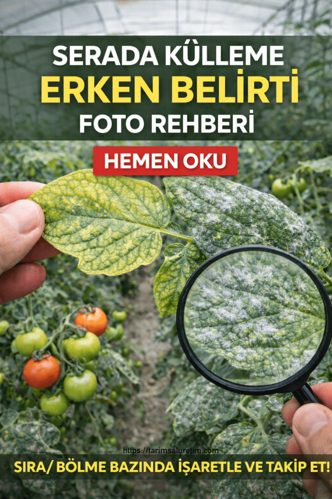 serada külleme erken belirti