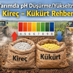 Tarımda pH Düşürme Yükseltme
