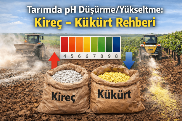Tarımda pH Düşürme Yükseltme